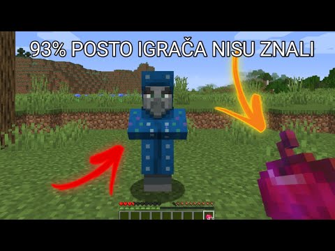 STVARI KOJE VEROVATNO NISTE ZNALI O MINECRAFTU! *93% ne znaju*