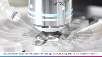 Automated pipette cleaning with Sensapex uMc pressure controllers