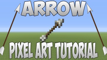 Minecraft Xbox/Ps Arrow Pixel Art Tutorial