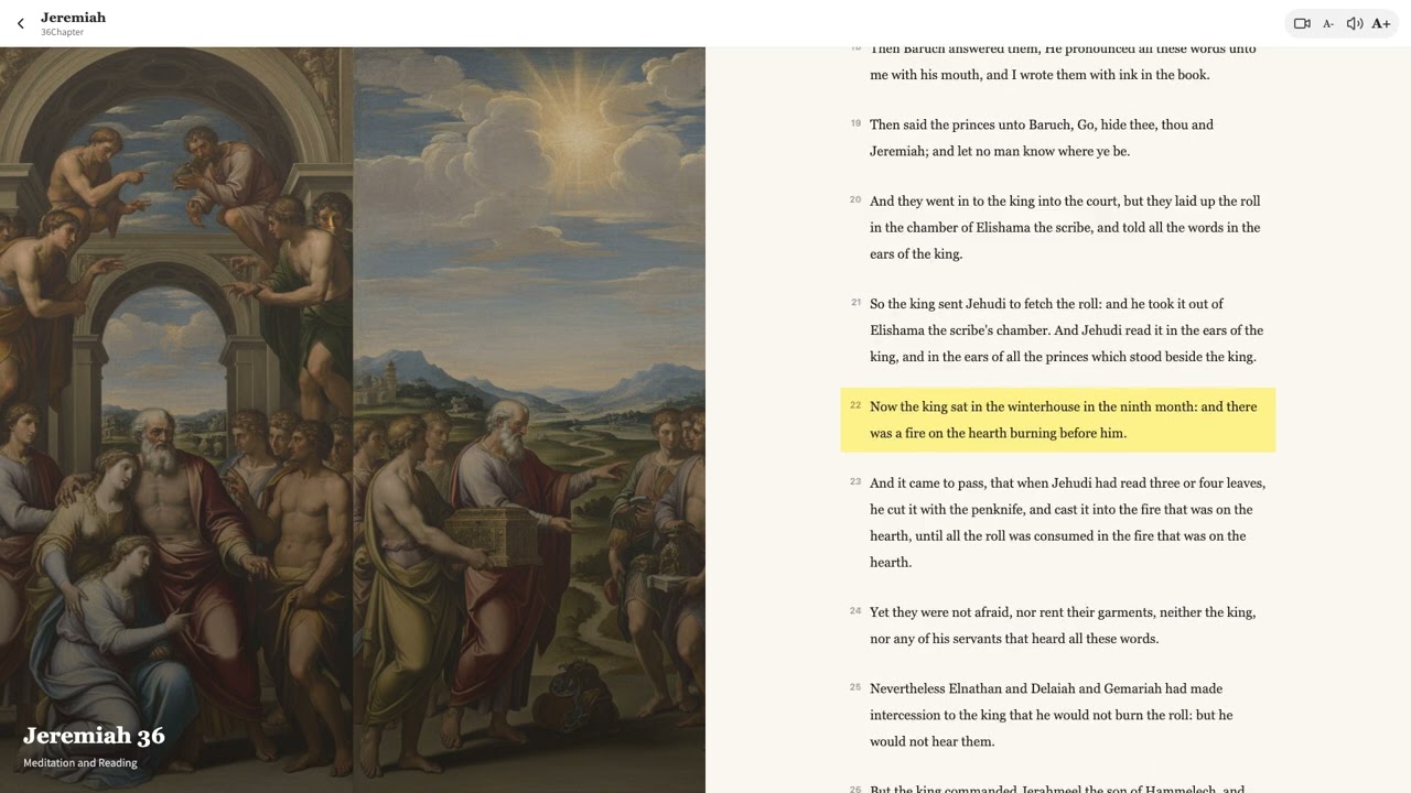 Jeremiah Chapter 36 (NIRV)