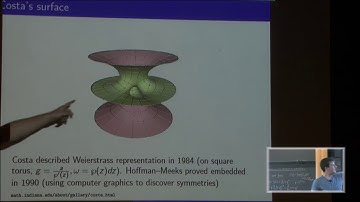The geometry and topology of minimal surfaces in ℝ3R3 of finite total curvature - Otis Chodosh