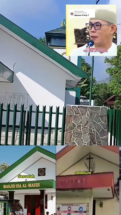 The church was converted into a mosque of Jesus Christ.
