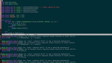 rust lang 002 - KISS Random Number and Static