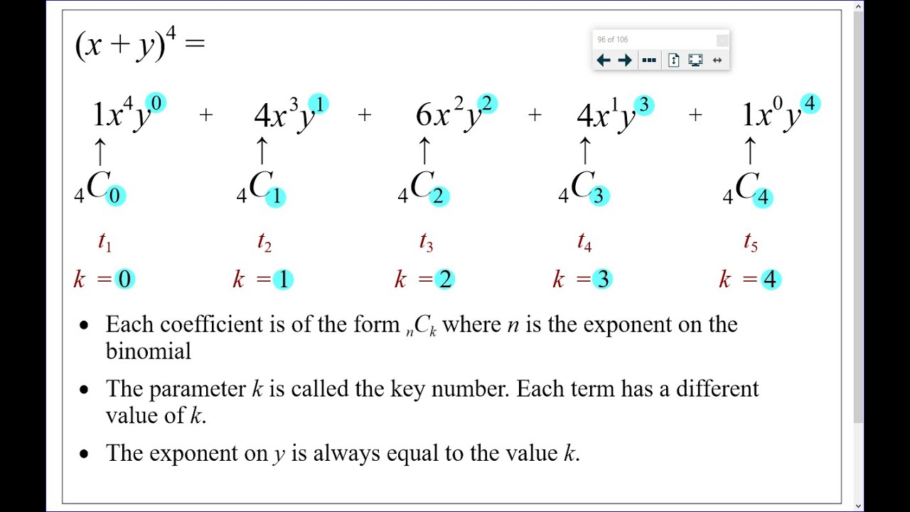Math 30.11.3 The Binomial Theorem - YouTube