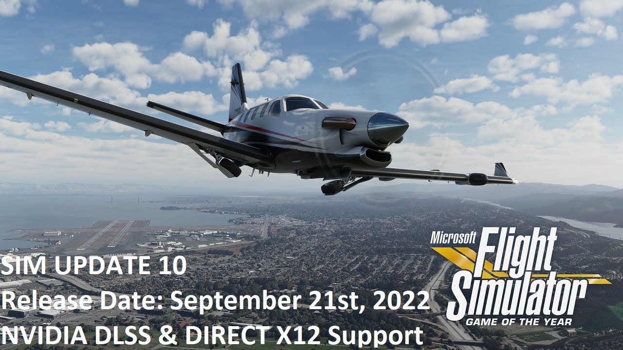 Microsoft Flight Simulator to Get DirectX 12 Improvements and DLSS