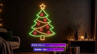 How to Upgrade Your Holiday Vibe with Festive LED Neon Decor! 🎄✨