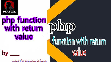 php function return value #shortsvideo #phpfunction #phpinhindi #phpsourcecode