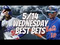 Best MLB Bets, Home Runs, Player Prop Picks, Parlays, FREE Wednesday Today May 14th 5/14