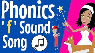 Phonics f Sound Song | f sound | the letter f | consonant f | f song | f | Phonics Resource