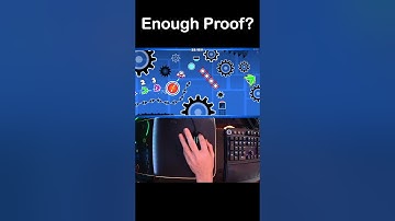 Geometry Dash Hacker Shows Handcam 😱