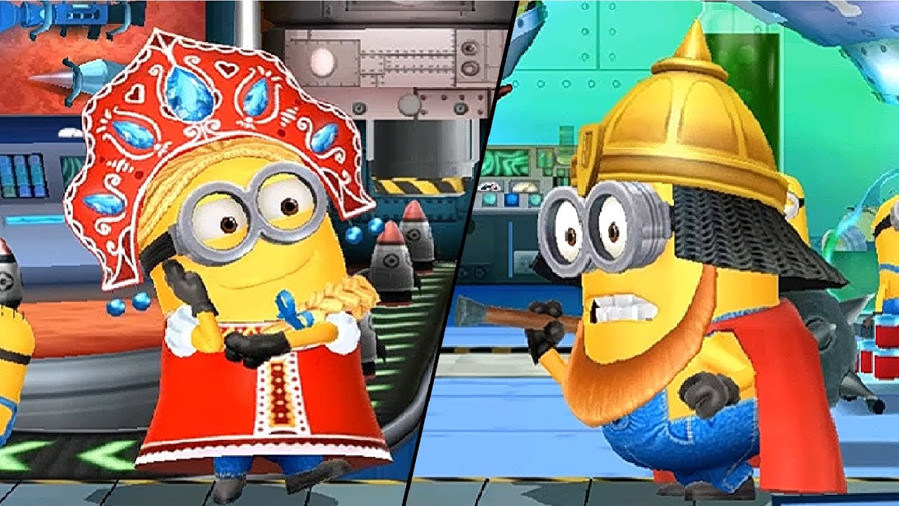 Run Run Run Tzarevna / Bogatyr Minion rush iOS / android YouTube
