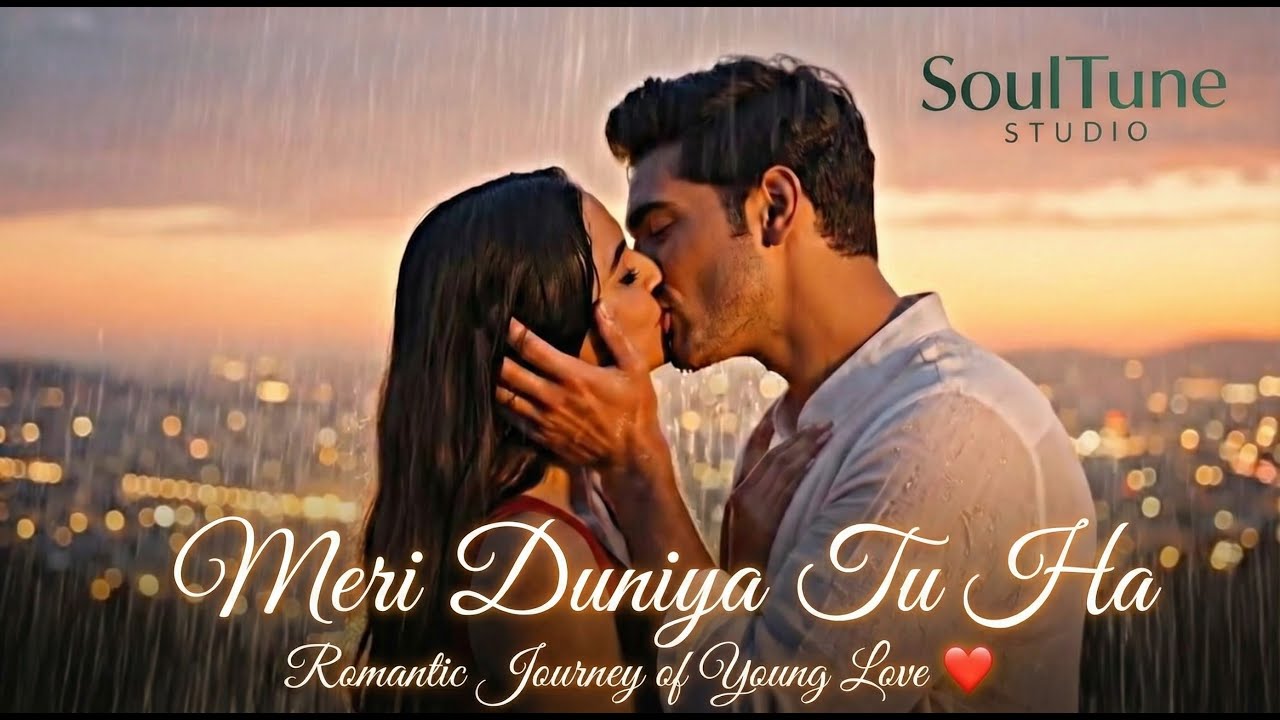 Meri Duniya Tu Hai | Unforgettable Romantic Moments | Young Love in the Rain