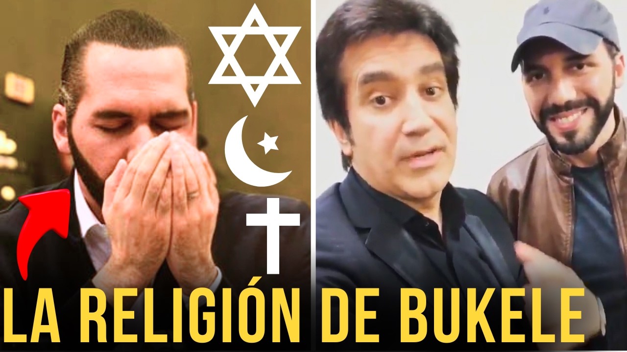 ¿A quién le REZA realmente Nayib Bukele? Así es la verdadera RELIGIÓN del  Presidente de El Salvador