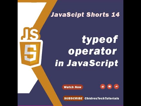 typeof operator in