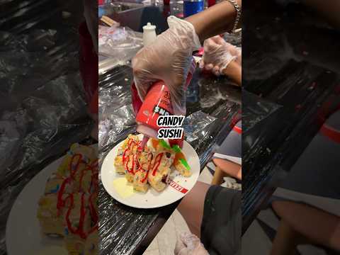 Candy sushi making class 🍣 onboard Icon Of The Seas 🚢