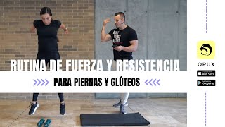 Rutina de fuerza y resistencia para piernas y glúteos firmes. screenshot 4