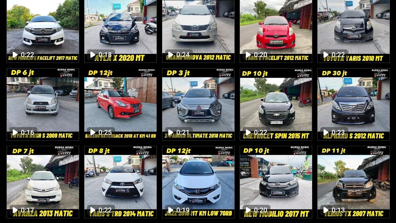 VIRAL! JUAL MOBIL MURAH JOGJA DP MULAI 3 jt. UPDATE MOBIL BEKAS MURAH