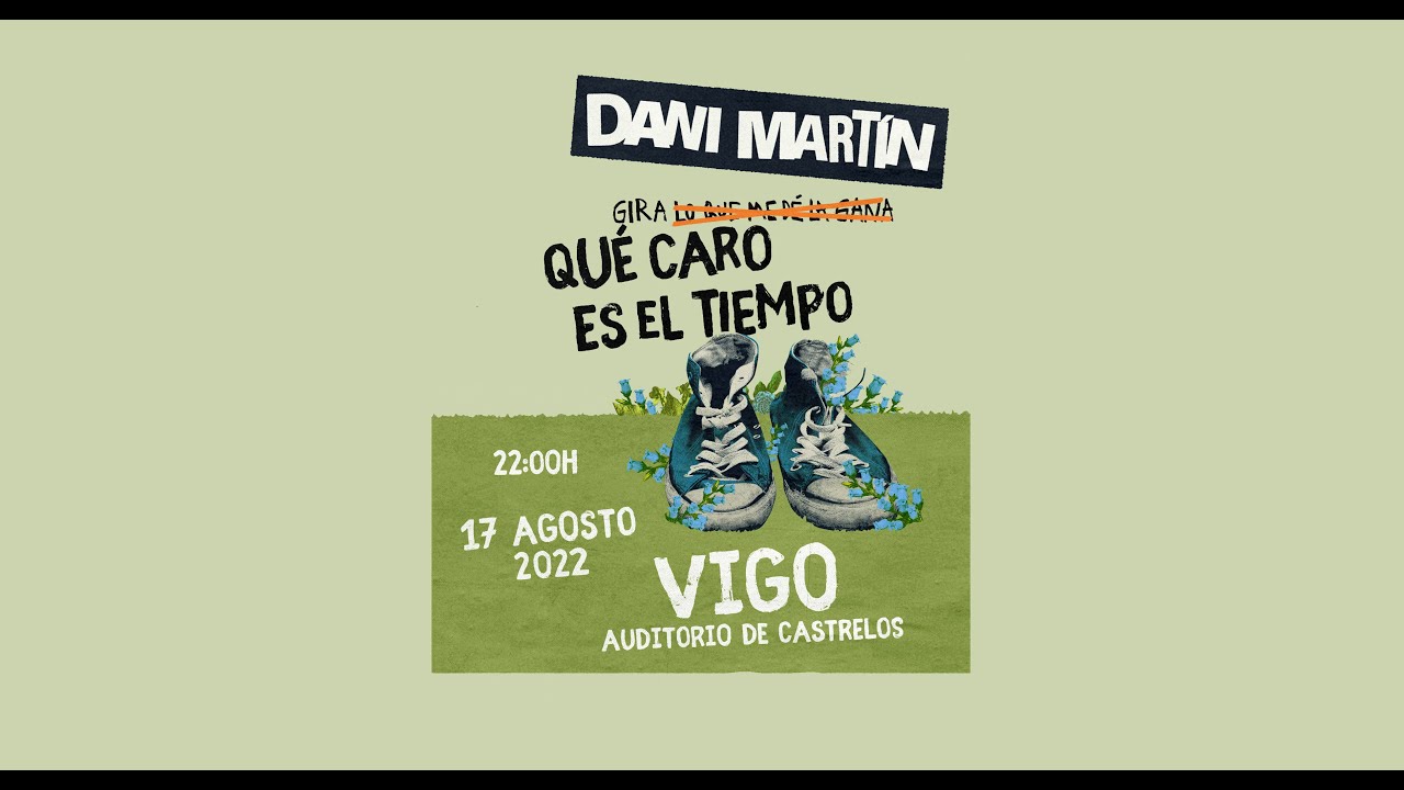 Dani Martin - Contigo(El Canto del Loco song), Concierto en Castrelos, Vigo2022