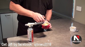 Blow Torch Lighter Kitchen Butane Culinary Torch Chef Cooking Torch