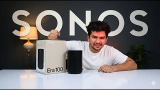 Sonos Era 100  Smart  bookshelf Speaker 60W review & sound test