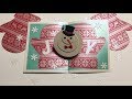 Card making POP UP! Christmas Card Ⅰ 2017 ポップアップ クリスマスカード Ⅰ  クラフト OKAPI CRAFT HOBBY
