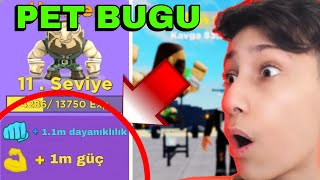 💪🏻🔥 HOW TO MAKE PET BUG 1M MUSCLE IN 10 MINUTES 🔥 Finishing the Game with Muscle Legends Pet Bug?!?!
