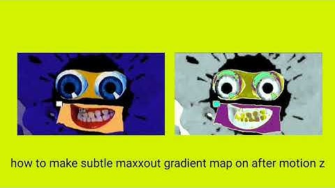 [REQUESTED] how to make subtle maxxout gradient map on after motion z