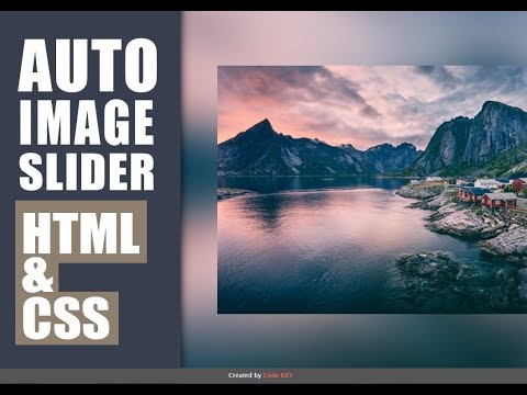 Automatic Image Slider Using HTML CSS & JS | Code KKY