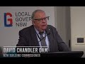 Nsw building commissioner david chandler oam addresses the local government sector