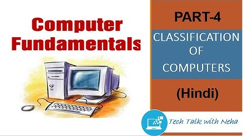 Computer Fundamentals| Part-4| Classification of computer (Hindi)| Analog, Digital & Hybrid computer