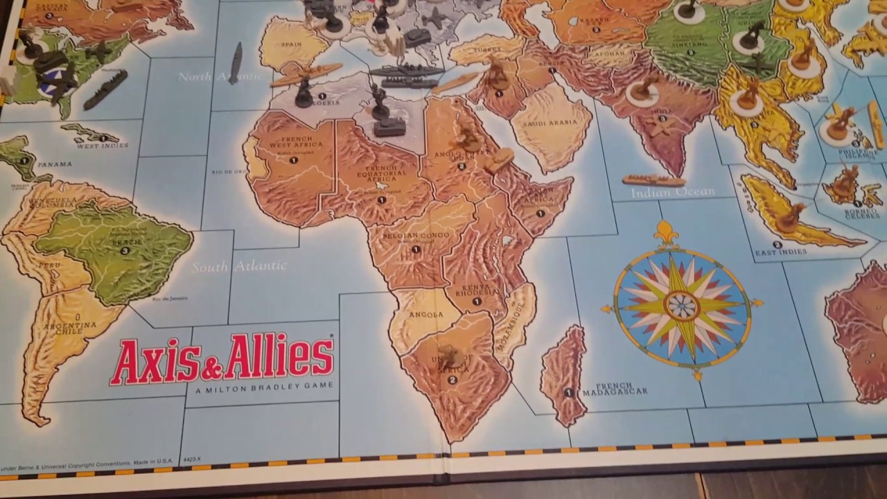 Axis And Allies Classic The Axis Point Youtube