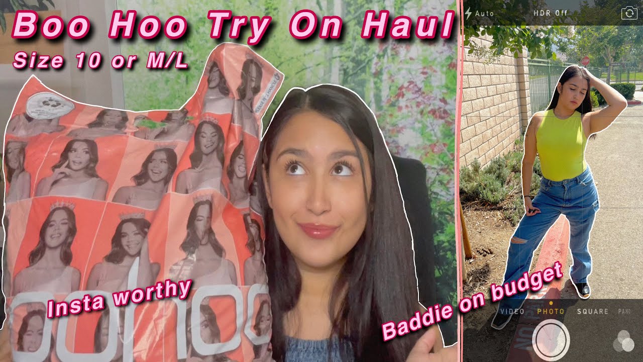 BooHoo Try on Haul || Size 10 or M/L