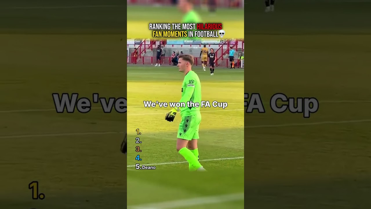 Ranking The MOST HILARIOUS Fan Moments In Football