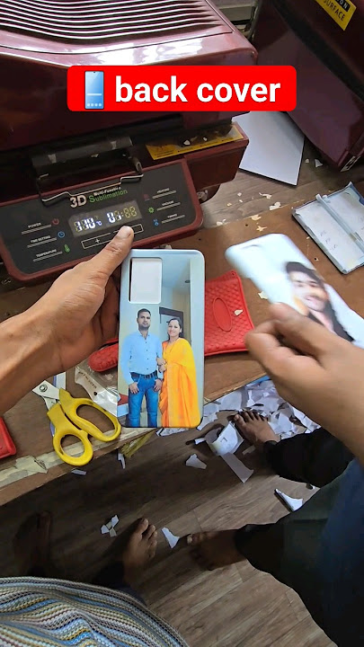 mobile📱back cover print Transfer machine Full #mobile cover