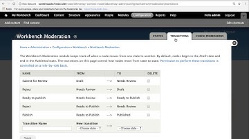 Part 1: Workbench Moderation in Drupal 7 (Creating roles and users)