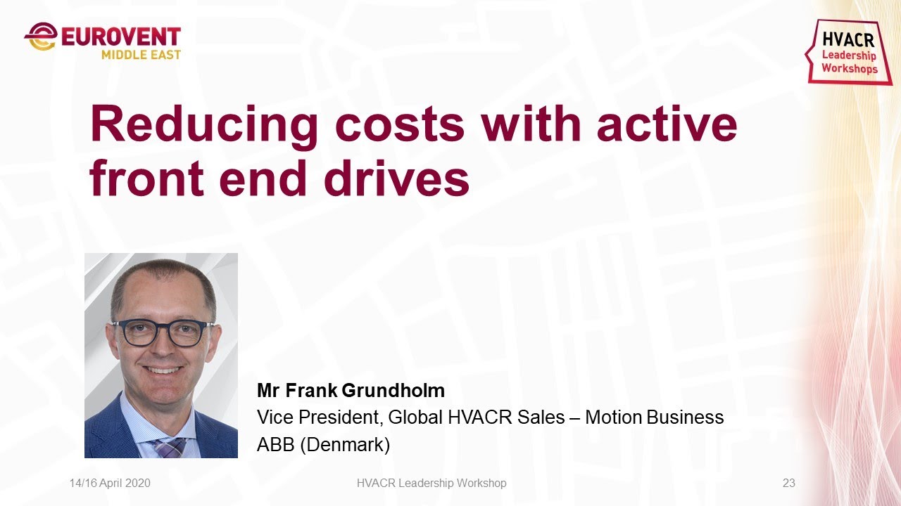ABB Motion: Reducing costs with active front end drives