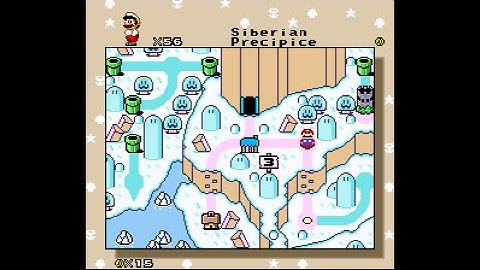 [SMW Hack - JUMP (Janked Up Mario Party)] 3(S)-1(S):  Siberian Precipice