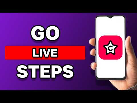 How To Go Live On Coverstar Tutorial