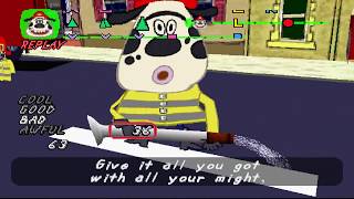 parappa lets a building burn