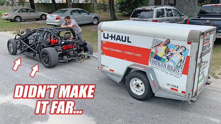 *RACEWEEK PREP* Leroy's First Time Towing... He LOVES His New U-Haul Trailer!