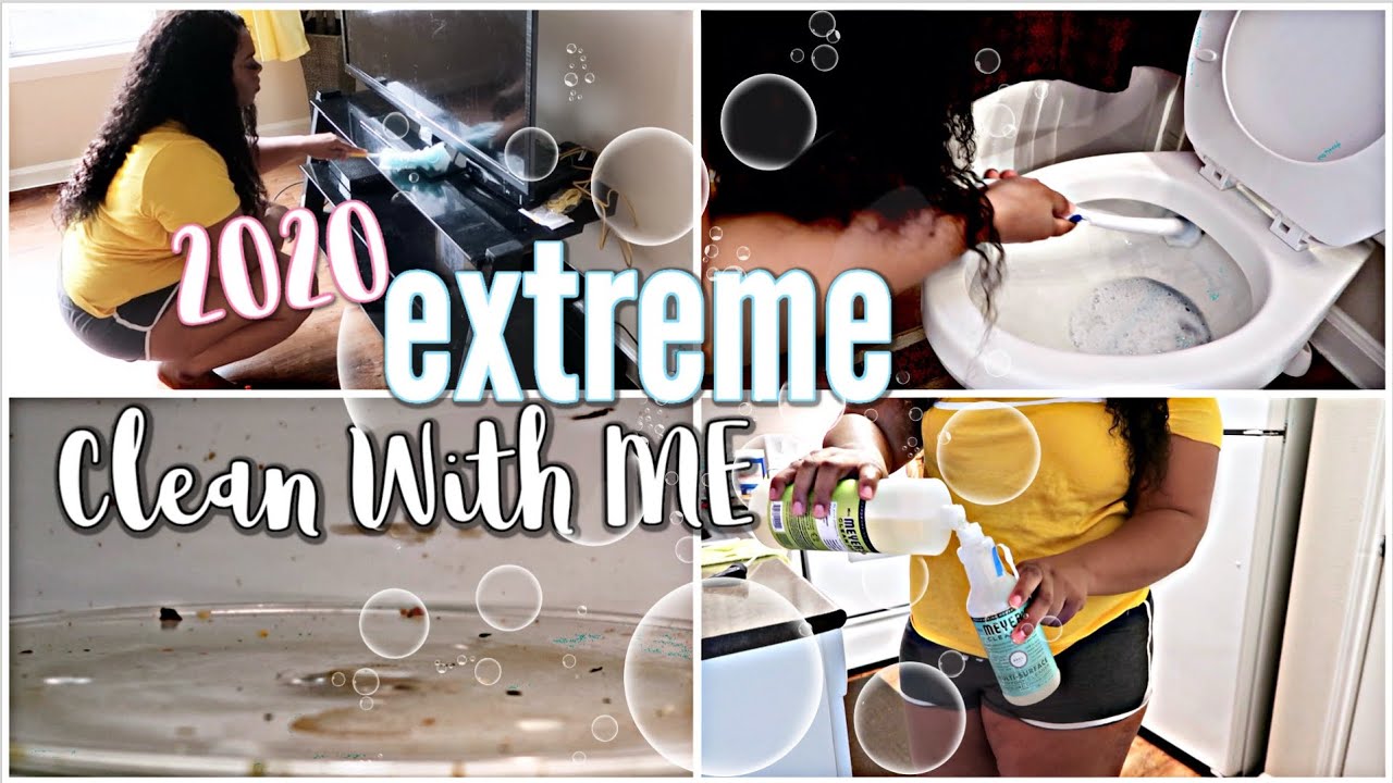 Extreme Cleaning Motivation |Actual Real Life Mess| 2020 Quarantine Clean With Me