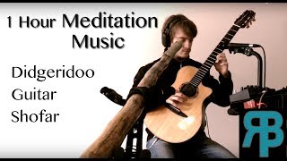 Meditation Music | 1 hour of Deep Bass Didgeridoo, Guitar & Shofar (Headphones Required) screenshot 3