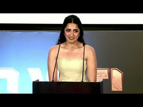 Rukmini Vasanth Speech at Yash Toxic Trailer Launch Event | TFPC - TFPC