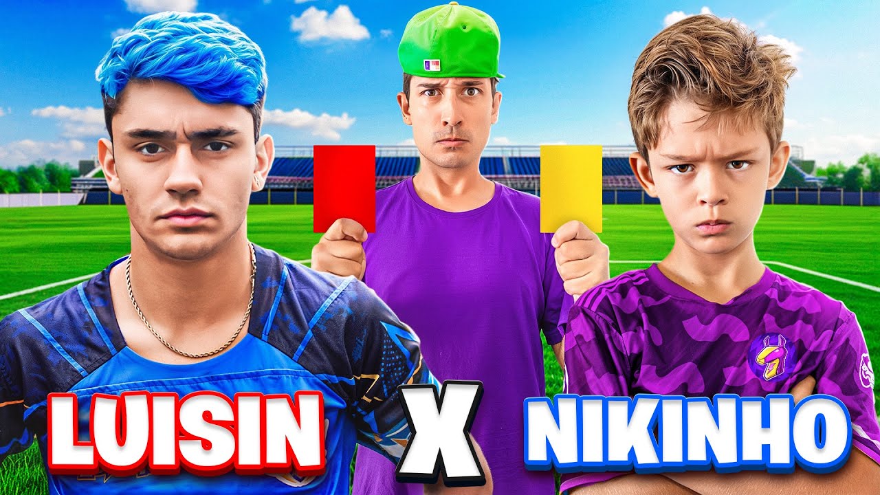 ELE VAI ENFRENTAR O LUISIN NO PROXIMO X1 DE YOUTUBERS