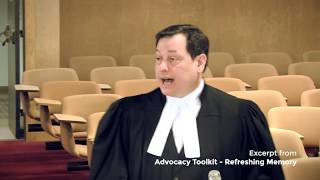 Excerpt from CLEBC's Advocacy Toolkit - Refreshing Memory