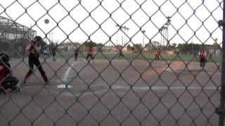 Alyssa Comes Up BIG with a bases loaded go ahead triple in All Stars