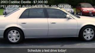 2003 Cadillac Deville DTS - for sale in BATAVIA, NY 14020