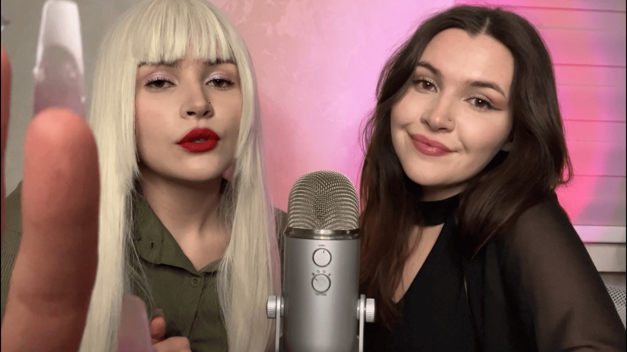 Асмр от двойняшек 👩🏼‍🤝‍👩🏻 для двойных мурашек 💓