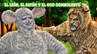 El León, El Ratón y El Oso Somnoliento | Cuentos infantiles para dormir en Español by Cuentos y Canciones Infantiles 21,091 views 6 days ago 8 minutes, 1 second