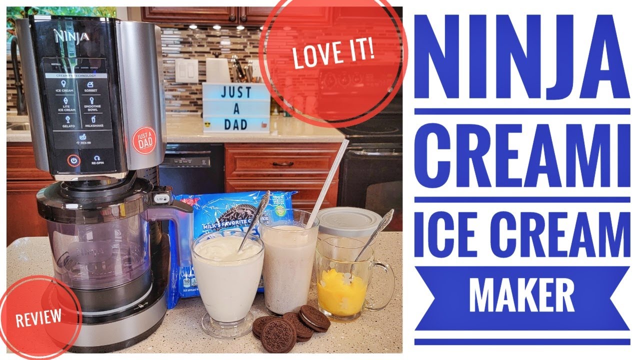 Ninja NC301 CREAMi Ice Cream Maker,One-Touch Programs, 5 Pint